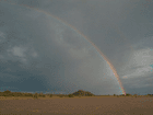 Rainbow at Sable Dam